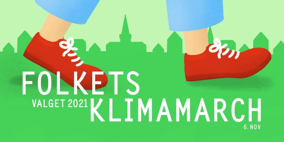 Grafik: Folkets klimamarch 2021 folkets klimamarch